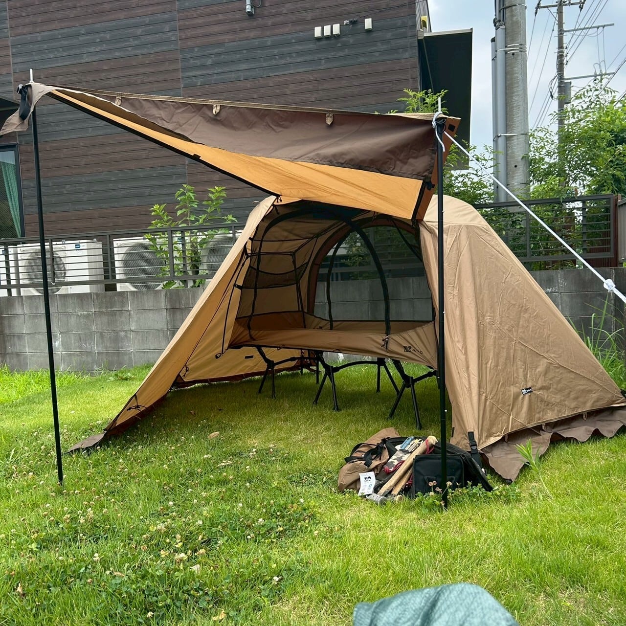 【WAQ ワック】 ASTRA CT フライシート コット用テント (レギュラー)