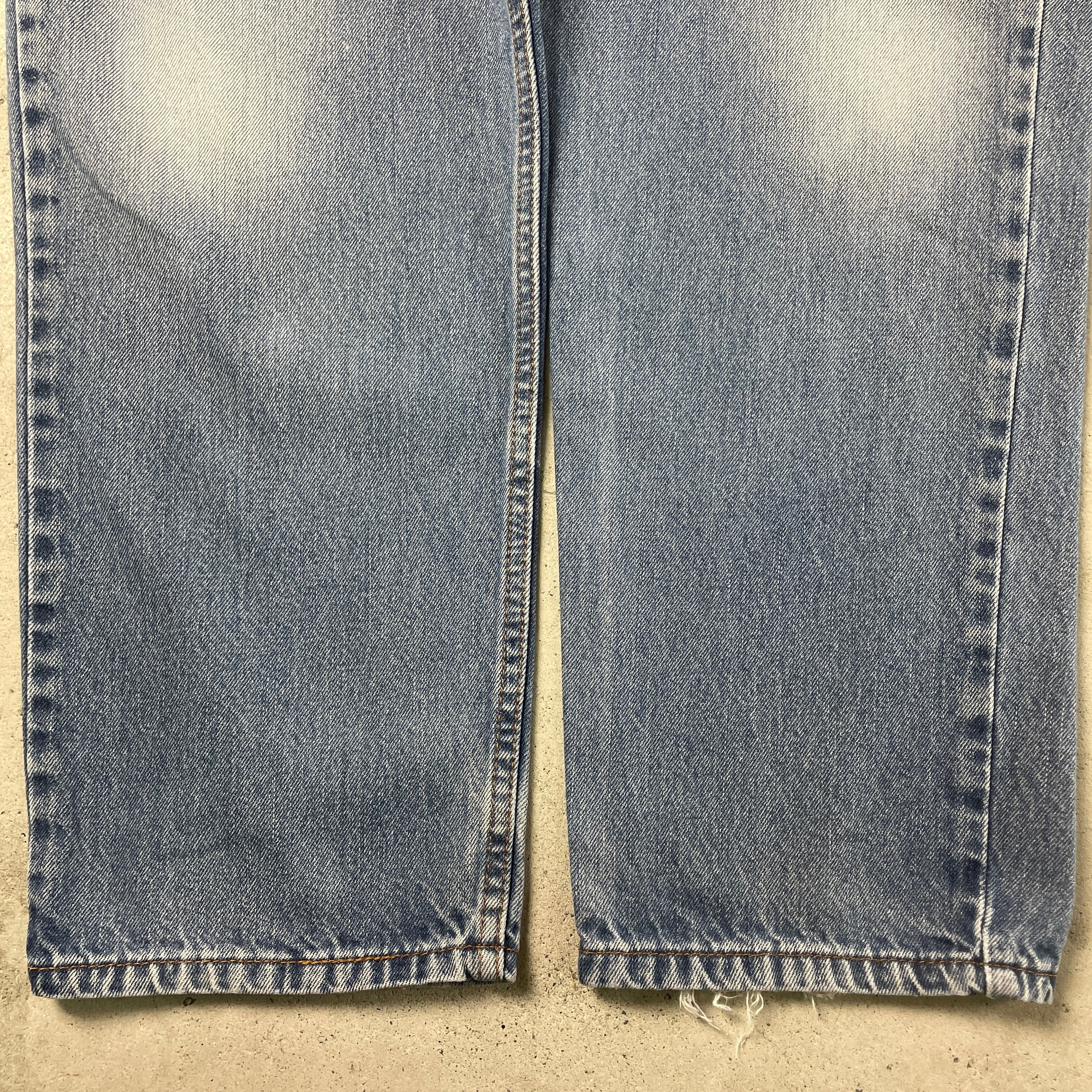 00年代 Levi's リーバイス 550 テーパード ワイド バギー デニムパンツ