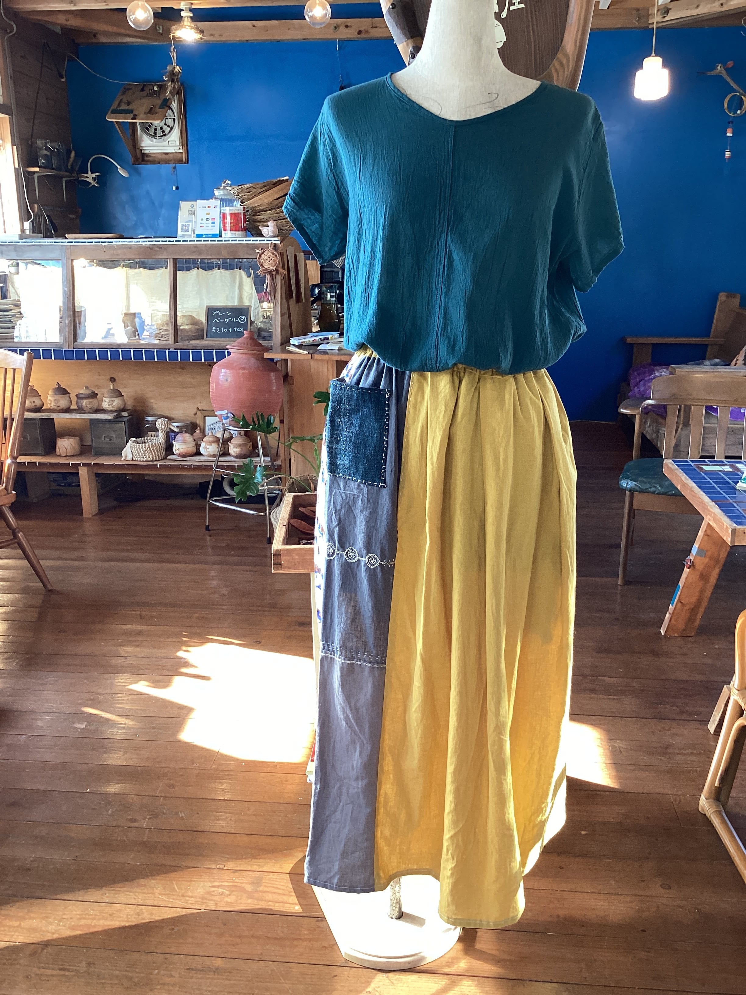 道草スカート:かろやかイエロー