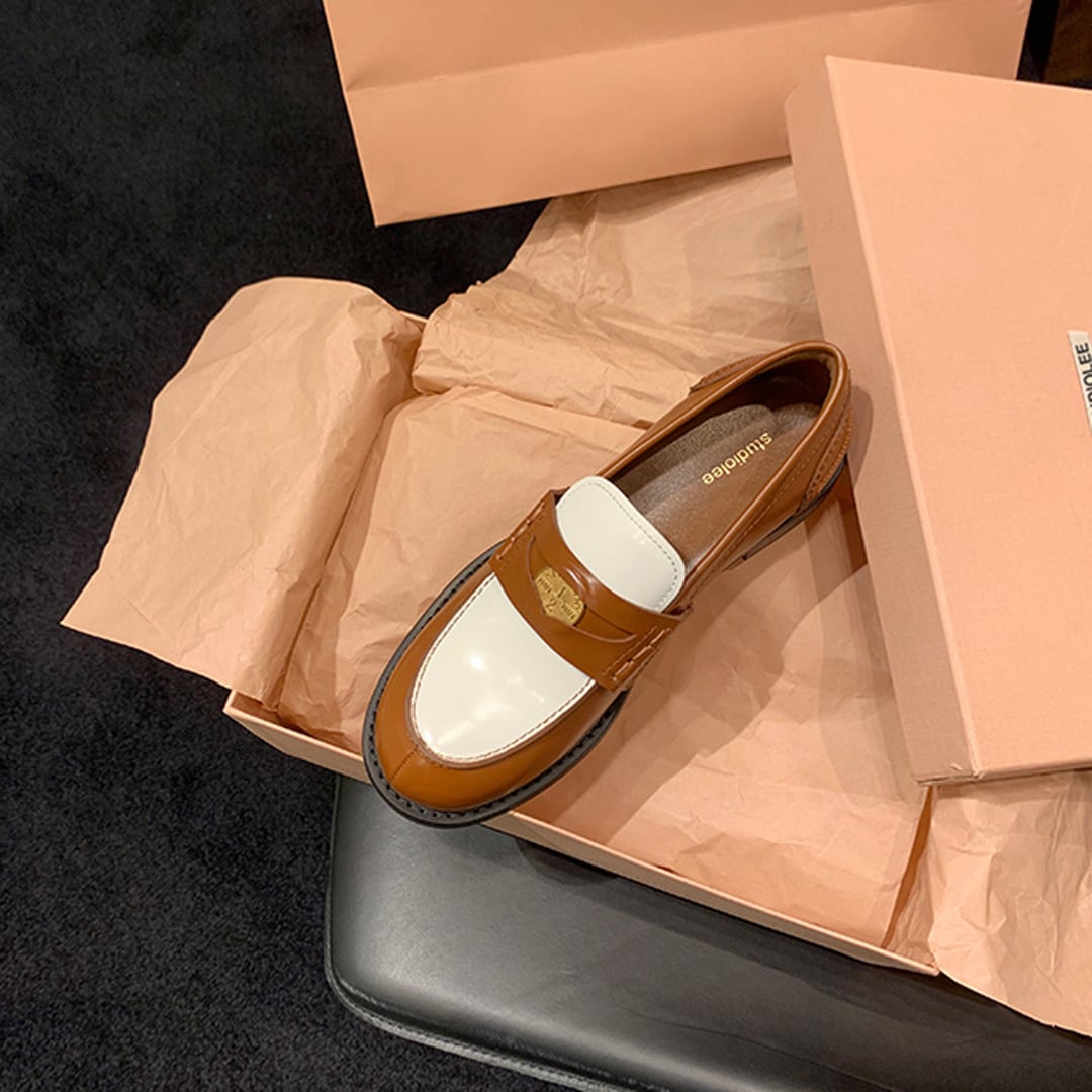 注目トレンド おしゃれ コインローファー〈4カラー サイズ34-40