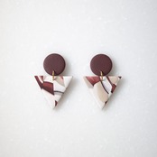 Matte : Bordeaux Triangle