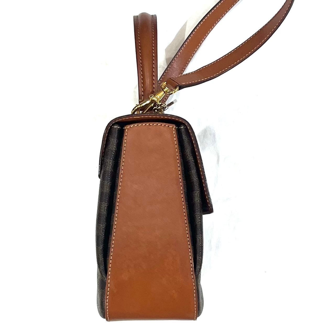 セリーヌ　ビンテージバック チャーム付き【CELINE】2608 セリーヌ ヴィンテージ マカダム 2WAY
