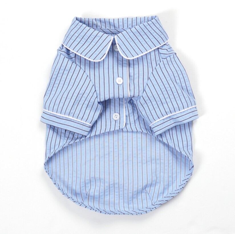 予約【noonoosoom】Stripe Pajamas Shirt (Blue)