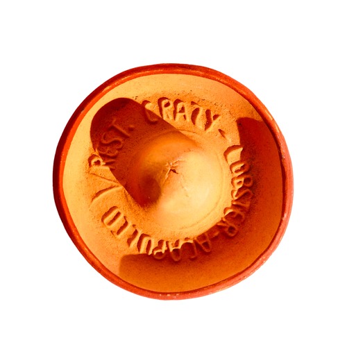 Sombrero terracotta accessory holder, made in Mexico