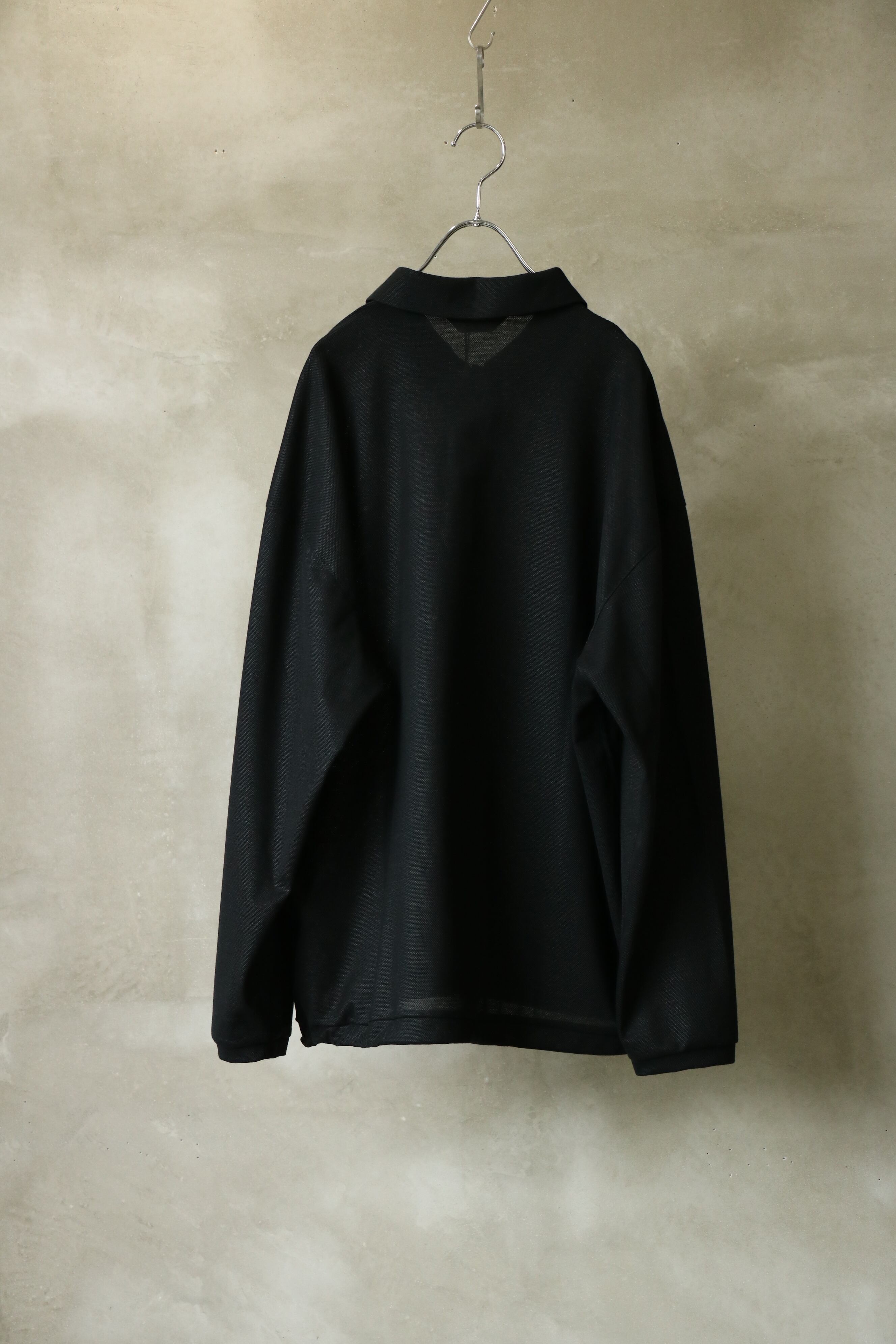 STILL BY HAND -Long sleeve polo- / CS07251 / スティルバイハンド 