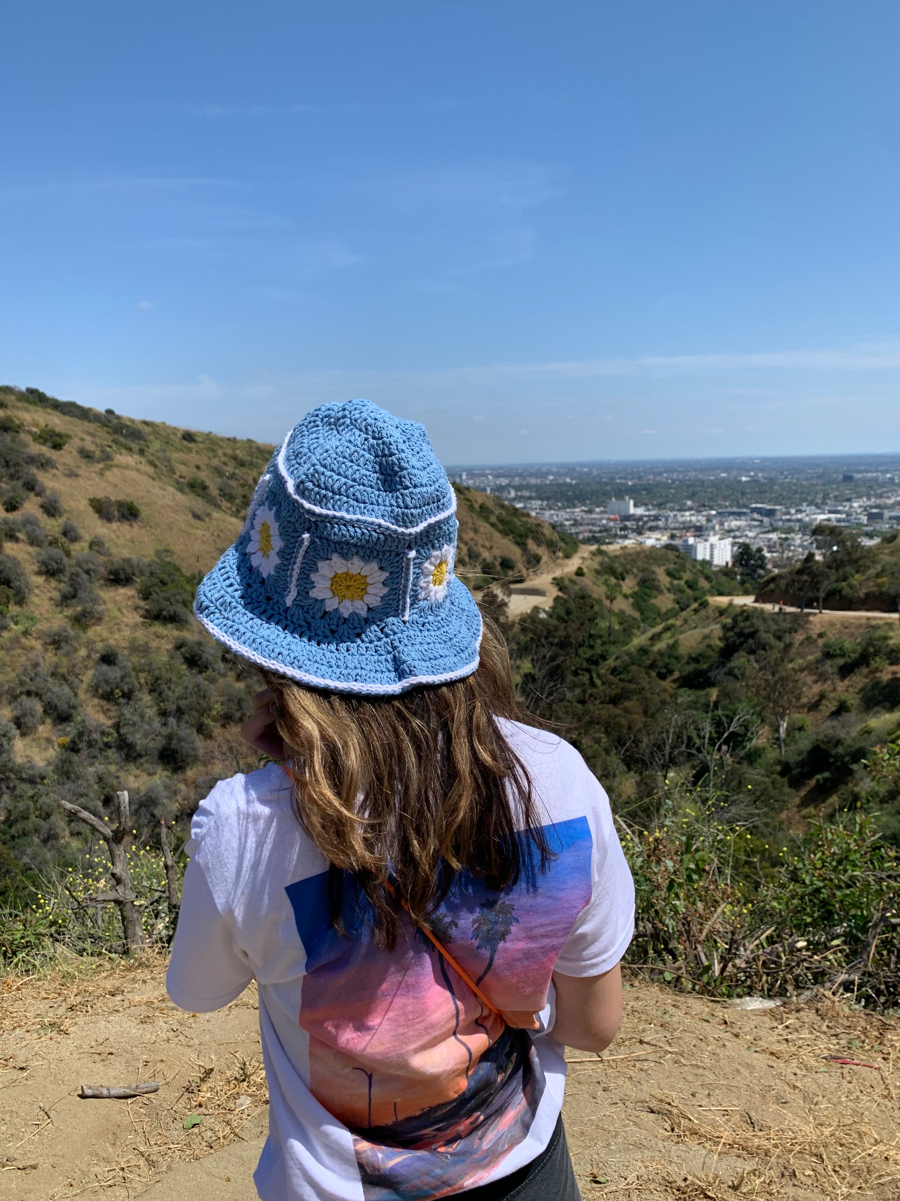 Super High Quality 手編みのバケットハット Hand Crocheted Bucket