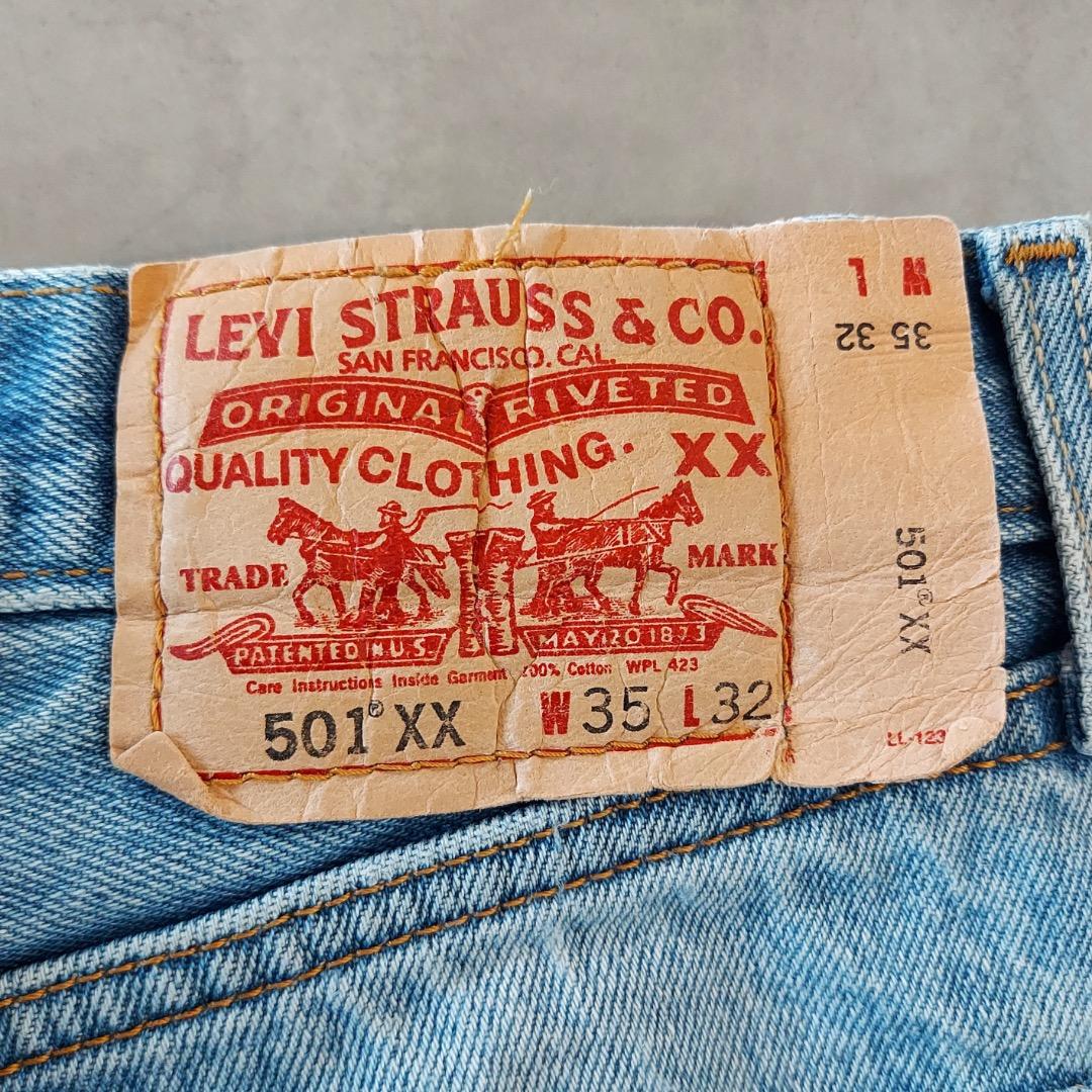 リーバイス501xx Levis W35 デニム 青 00s 古着 18155 リーバイス501xx Levis W35 デニム 青 00s 古着 18155 | fuufu