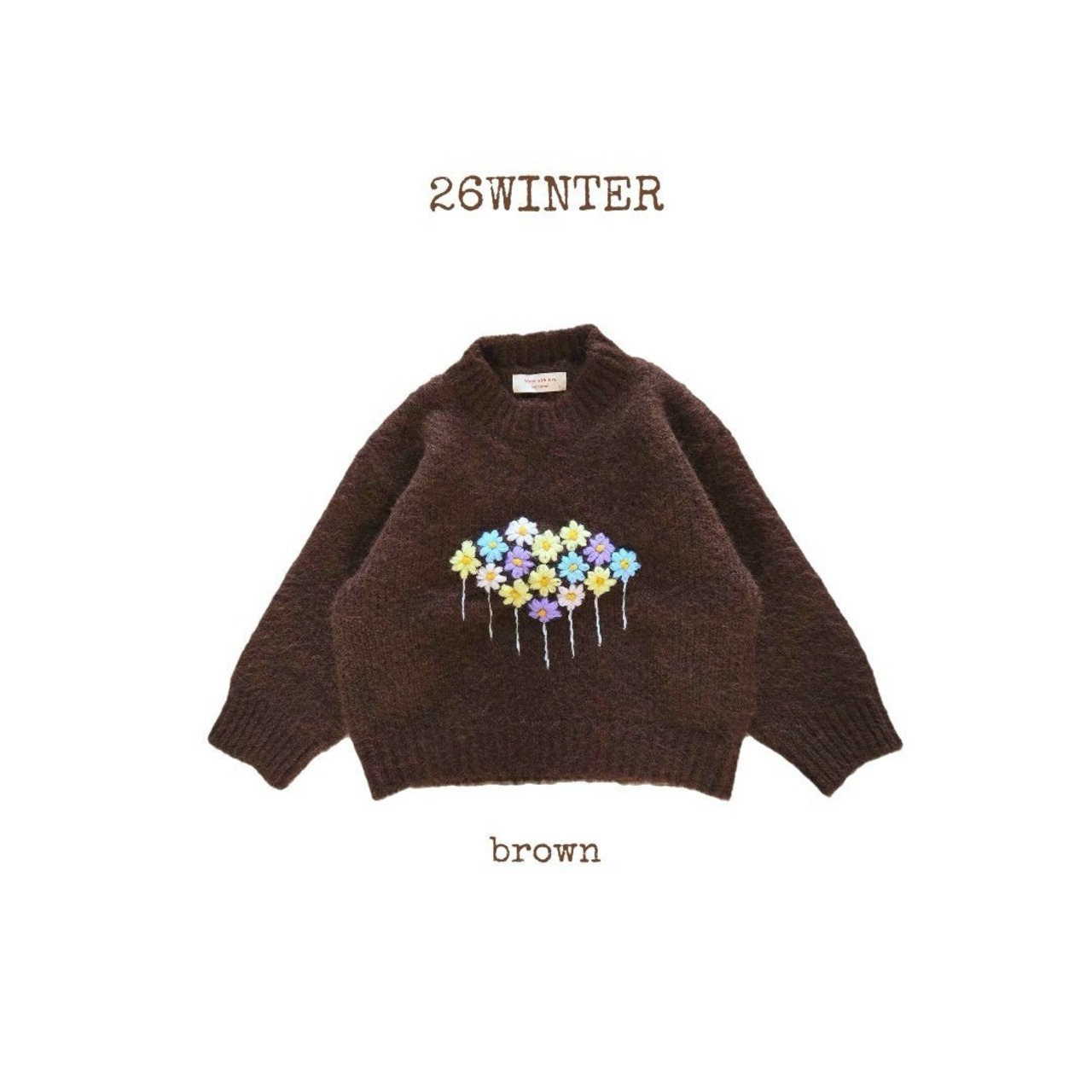 BYMIMI［取寄］flower cardigan 26winter