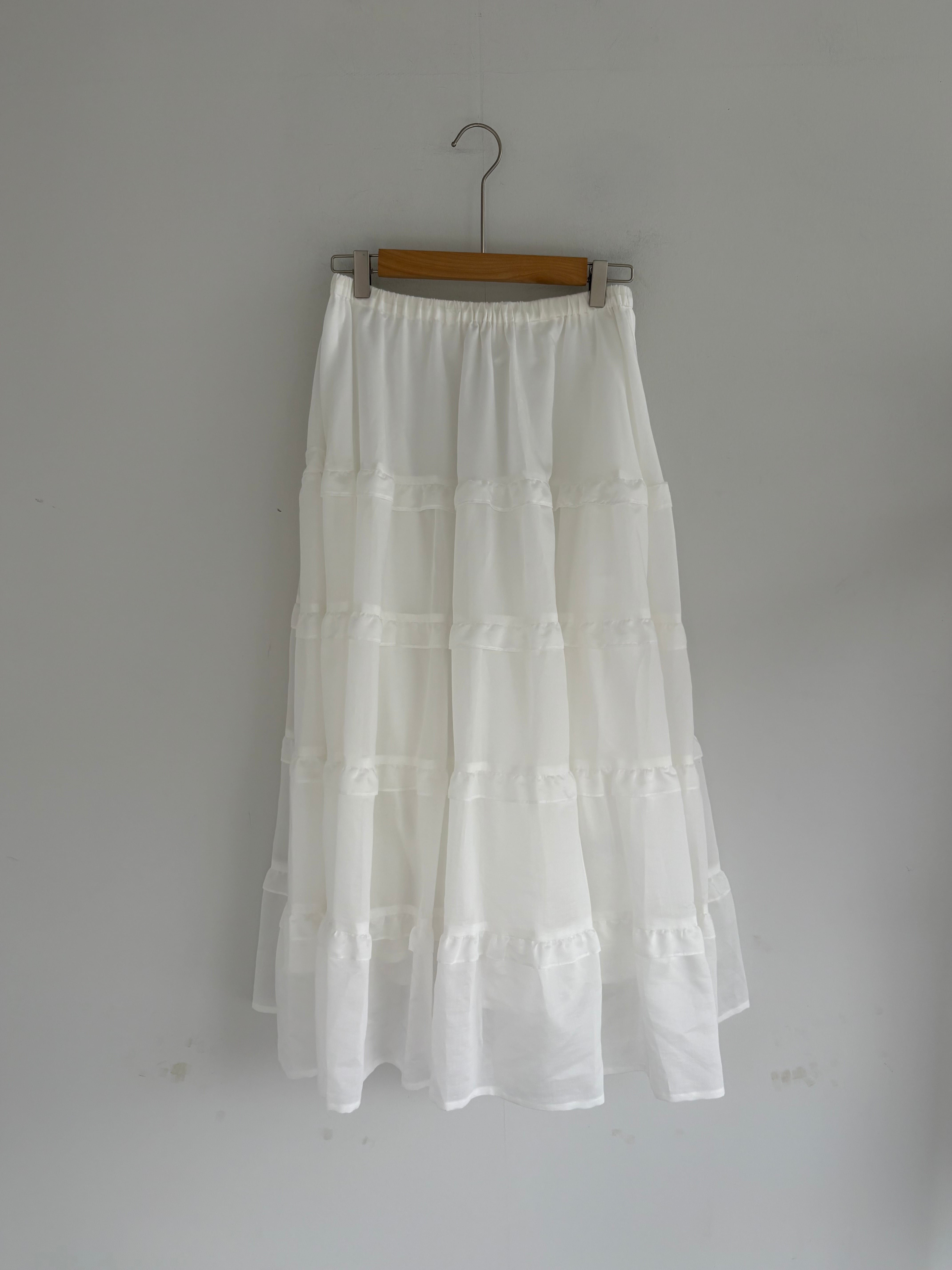Bilitis dix-sept ans Organza Frill Skirt 2912-439 | KOKO