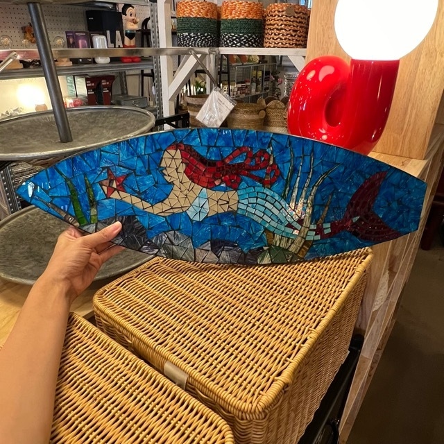 Mosaic Hanging  Mermaid　モザイクハンギング　マーメイド　人魚　雑貨　オブジェ　ディスプレイ　ガラス