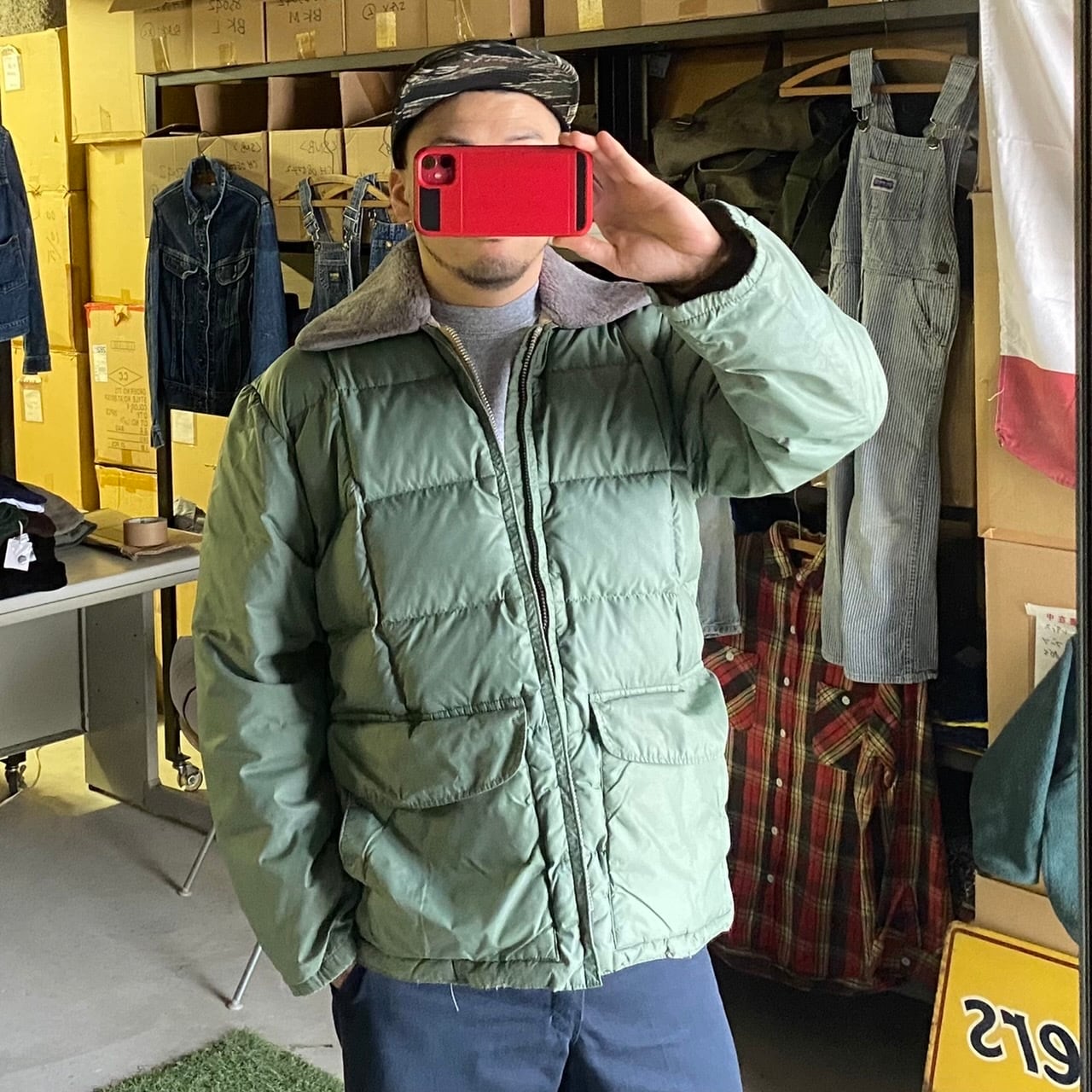 used vintage 古着 60s COMFY コンフィ ダウンジャケット | magazines 