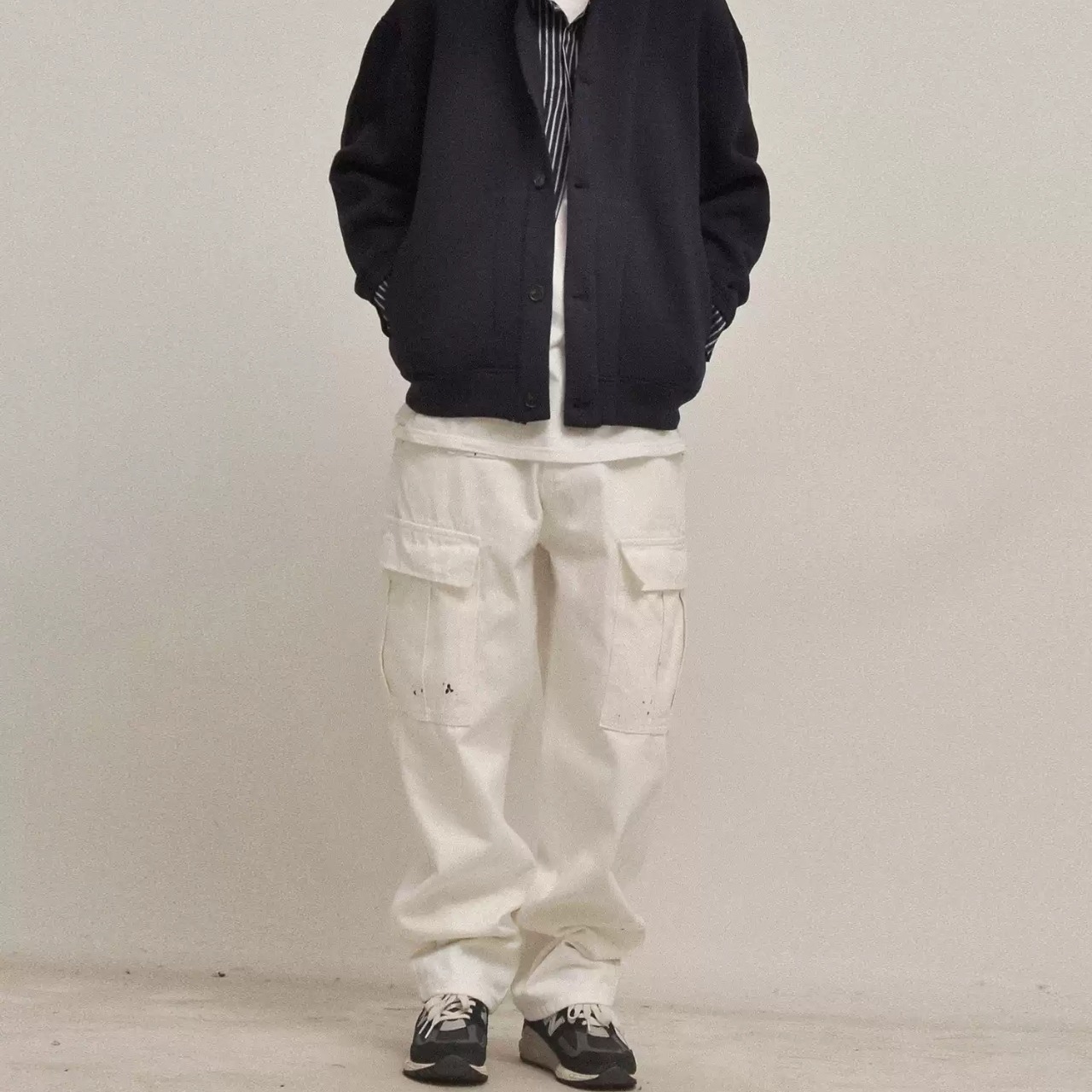 ペイントスプラッシュ ウォッシュド カーゴパンツ N3430 - 8