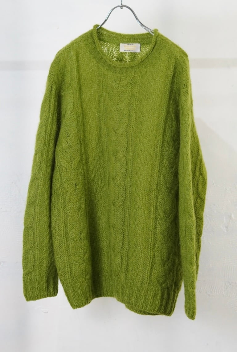 MADE IN ITALY MOHAIR KNIT SWEATER