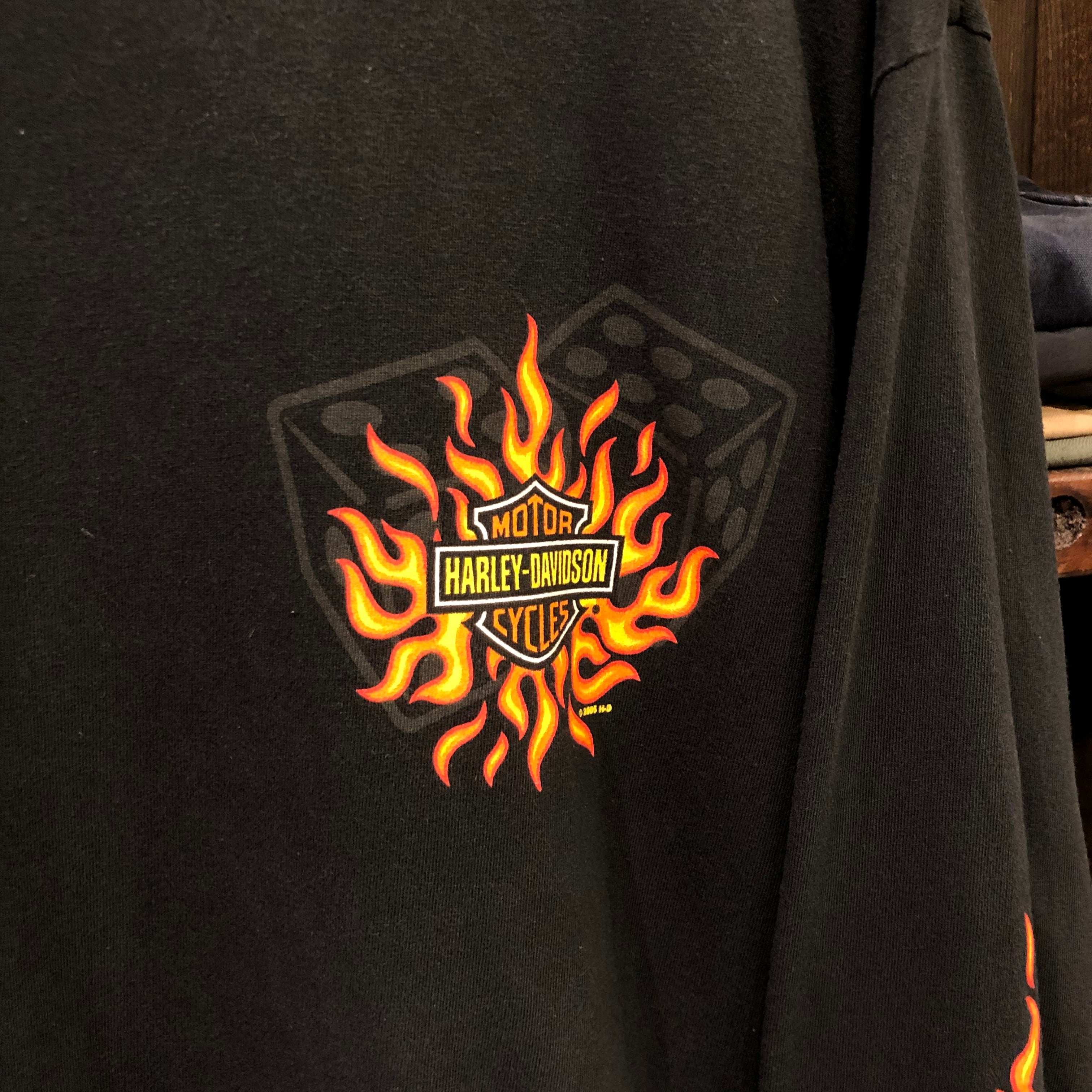 美品　Harley-Davidson 00s メキシコ製　デカロゴ　tシャツ