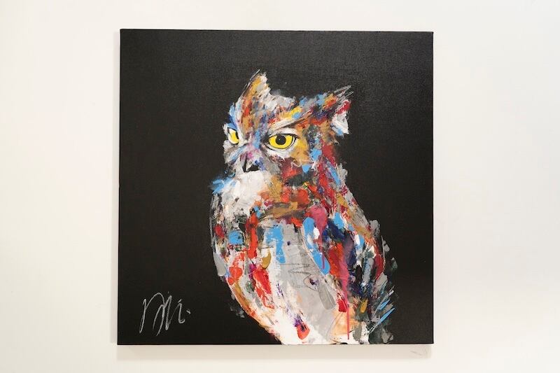 owl / フクロウ / 梟の現代アート作品 絵画販売 | TOMOYA OFFICIAL