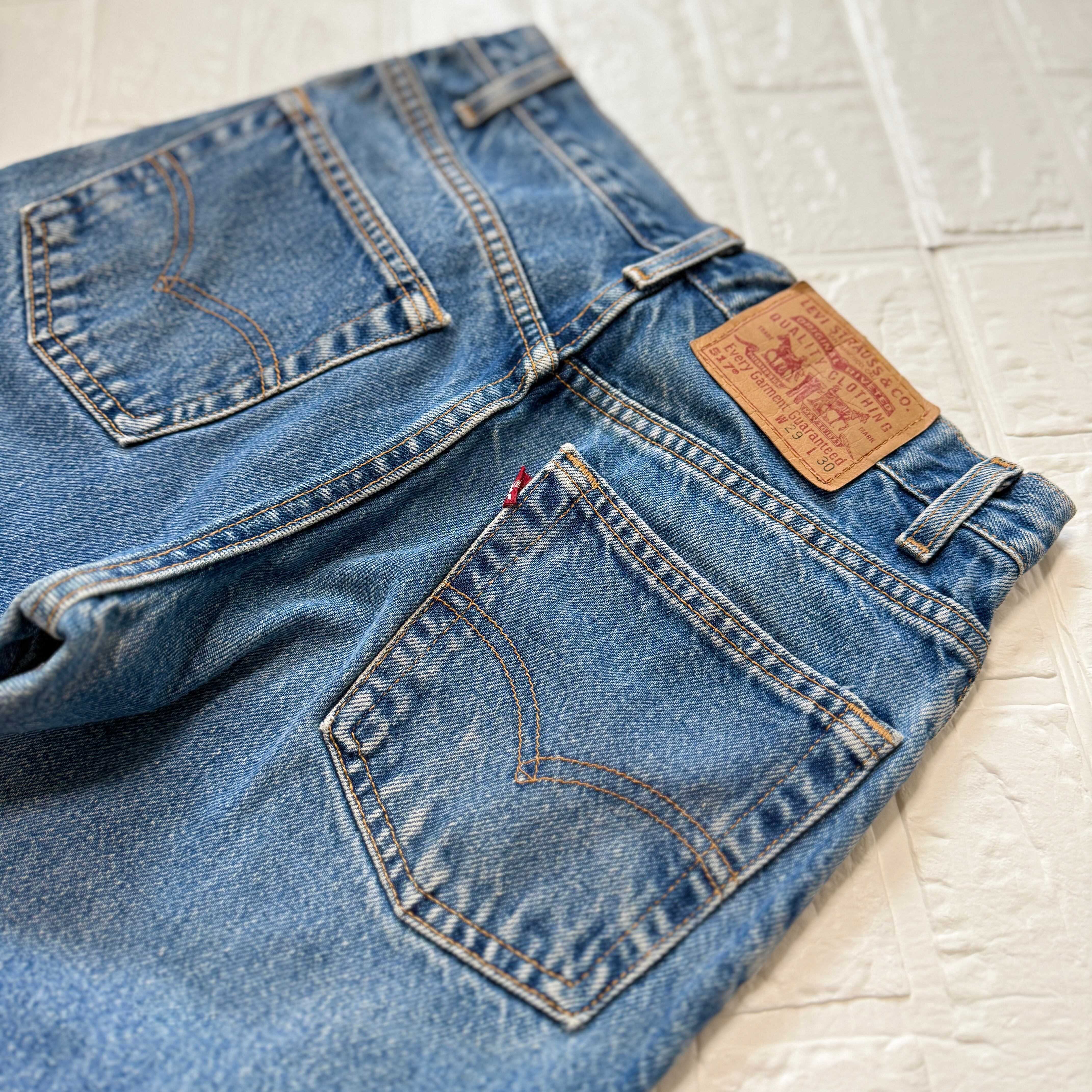 Levi's 517 USA製 00s ブーツカットデニム インディゴブルー W29 L30