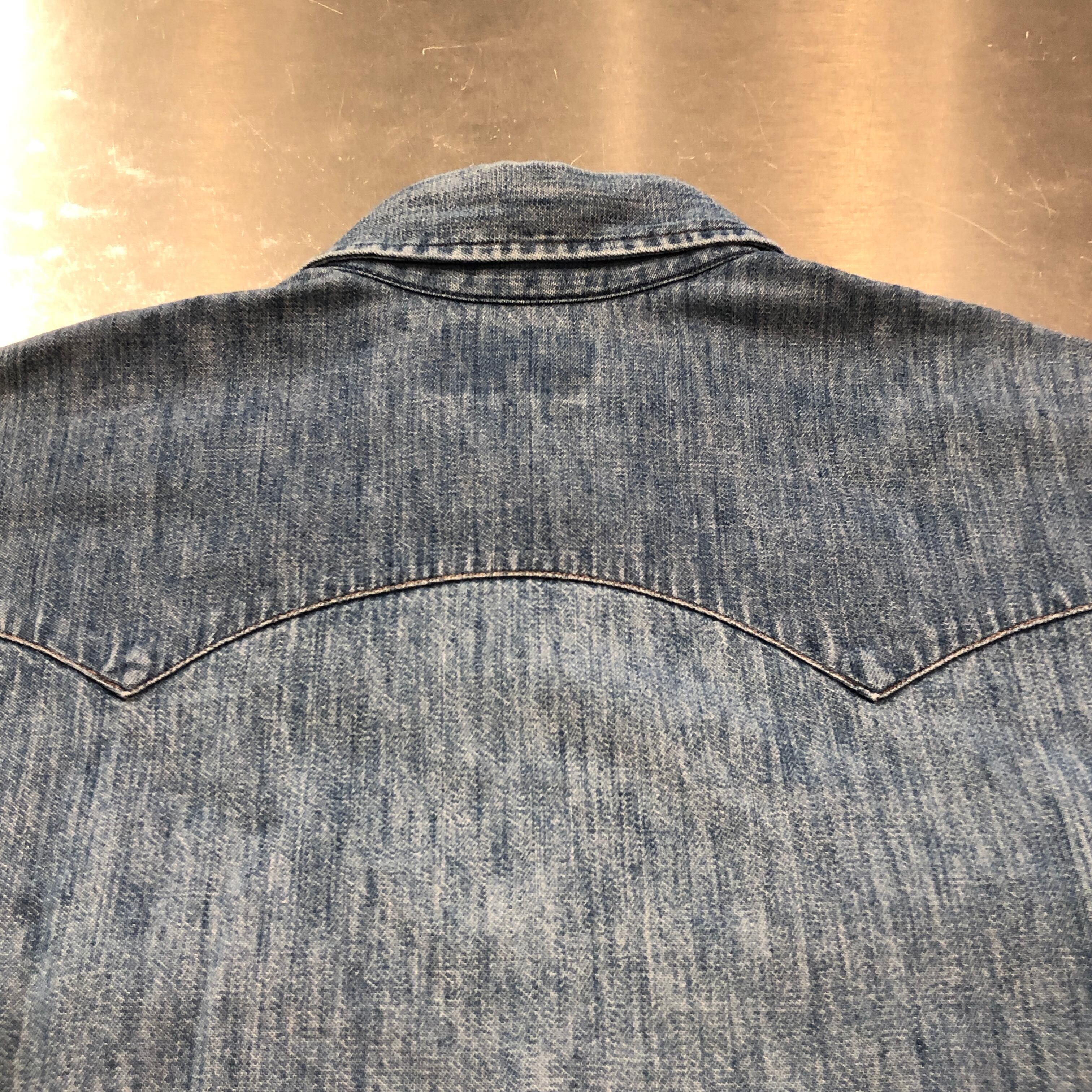⊕LEVI'S 60649 DENIM WESTERN SHIRT L USA | safarionline