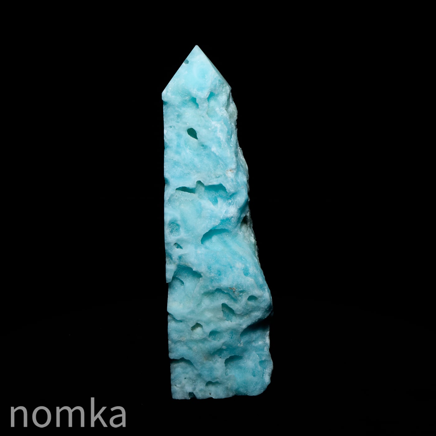 希少＆高品質】ブルーアラゴナイト 原石ポイント(中国雲南省産) 144g