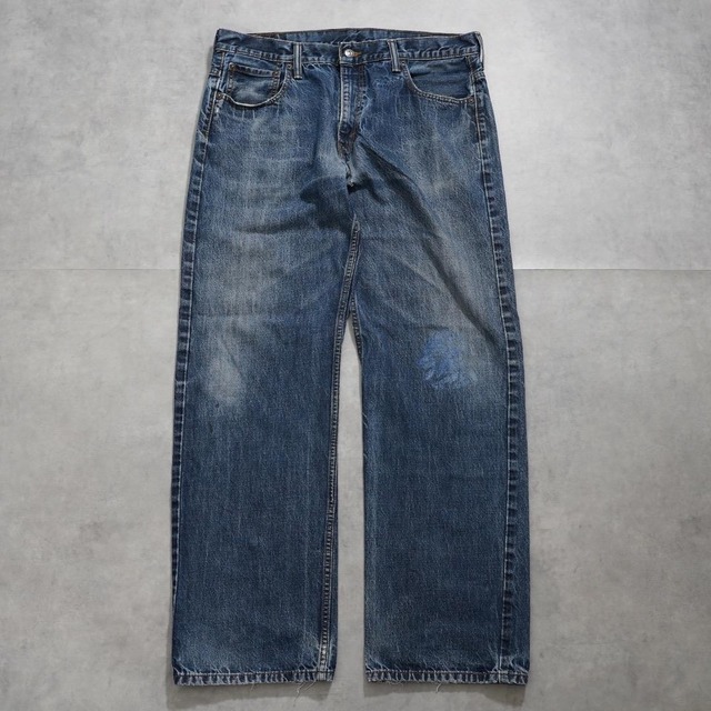リーバイス569 Levis W36 ブルーデニム 青 ヒゲ 古着 16563