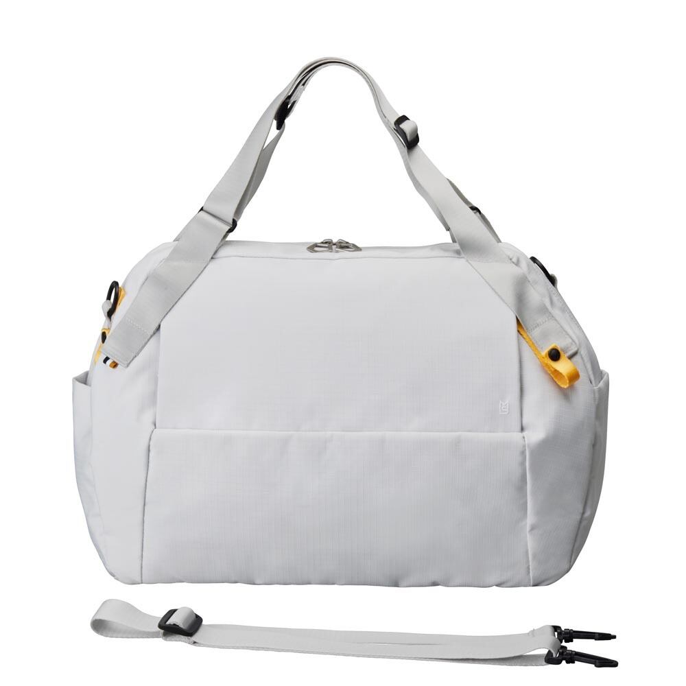 MILESTO ミレスト Hutte ヒュッテ ボストンバッグ ライトグレー MLS944 / 旅行 トラベル アウトドア 2Way ショルダーバッグ メンズ レディース