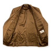 mila schon ミラショーン MILANO ヘリンボーン ウール テーラードジャケット 98 AB6 (98-88-175) /キャメルブラウン/ビンテージ/メンズ