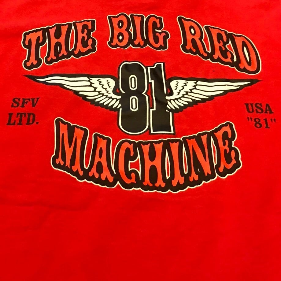 THE BIG RED SFV MACHINE Tシャツ ☆【クリックポスト利用で送料無料