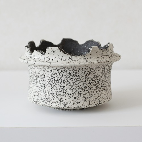 -罅化粧- Cylinder Pot(中根楽) ※Medium No,005