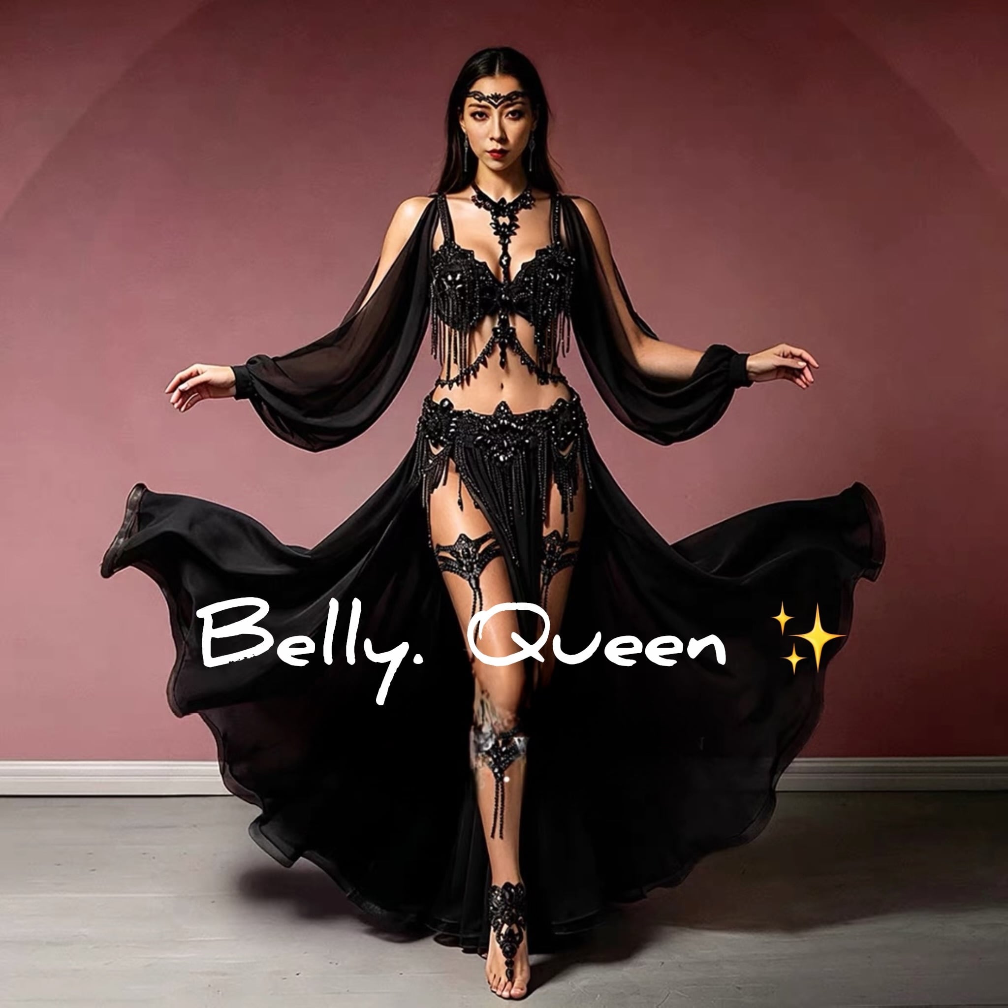 オーダーメイド イラキハリージドレス ベリーダンス衣装 | Belly Queen