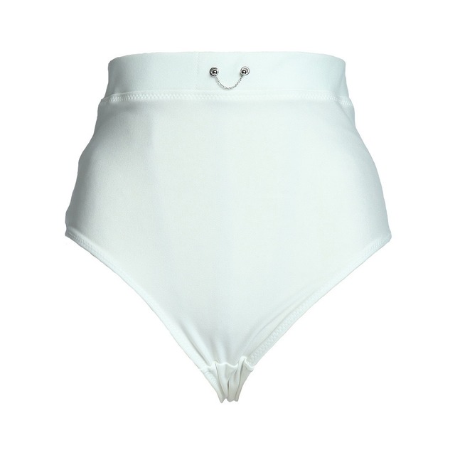 Icon high waist shorts -white-