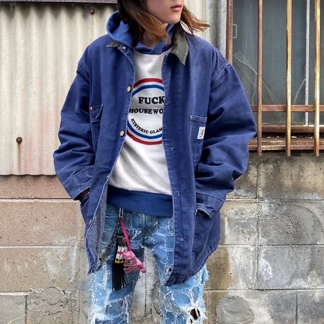 ビッグサイズ 80年代 80s Carhartt カーハート ダック地 ブランケット ...