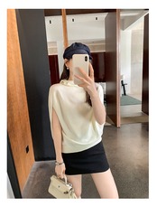 ポンチョ風タートルネック_134738