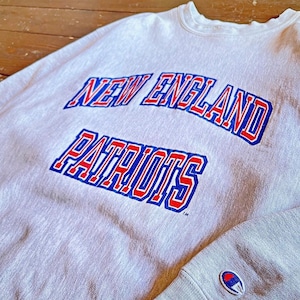 90s  MADE IN U.S.A Champion  Reverseweave   〝NEWENGLAND PATRIOTS 〟  Size XXL