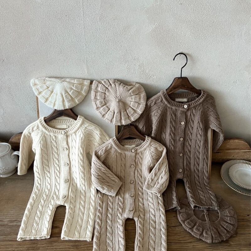 【BABY】韓国風 セーターオールインワン