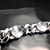 SW:HEART CHAIN BRACELET /  スタンプワークハートチェーンブレスレット