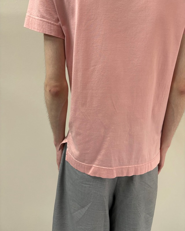 【DOLCE&GABBANA】border snap polo shirt