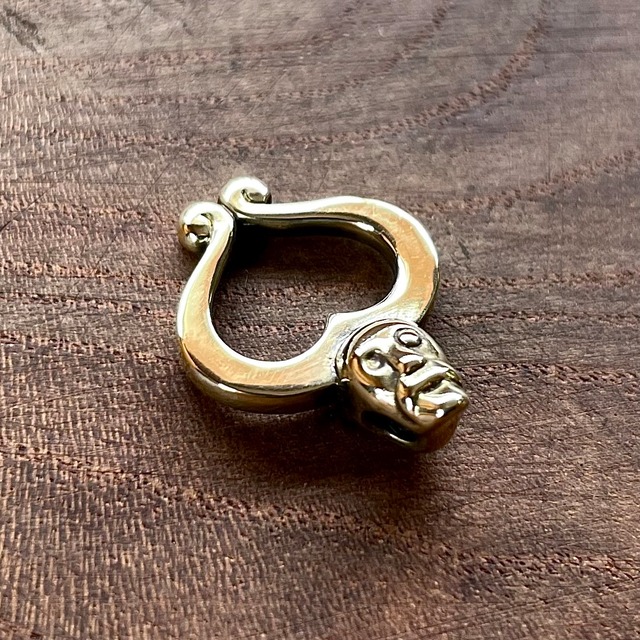 ヴァイキング オーディン ペンダント［真鍮］鹿革紐付 チェーン変更可 Viking Odin Pendant［Brass］／ヴァルハラ 北欧 アクセサリー Walhall Jewelry