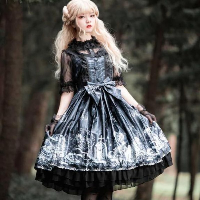 可愛さ抜群!! ロリータ Mサイズ jsk ロリータ ワンピース 可愛さ抜群!! ロリータ Mサイズ jsk ロリータ ワンピース