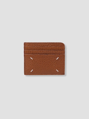 MAISON MARGIELA　CARDHOLDERS WITH SIDE OPENING　TOFFEE　SA3VX0007