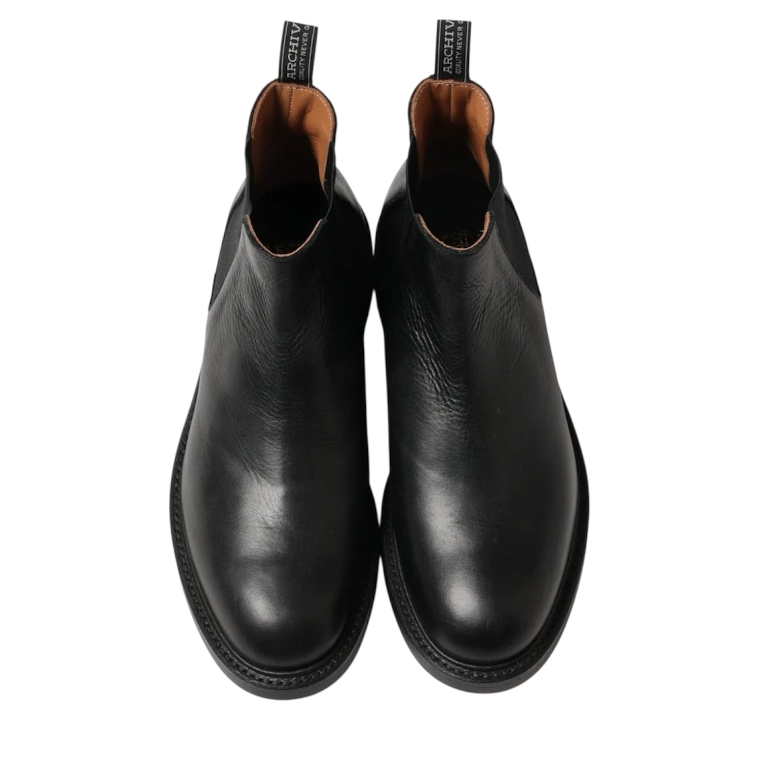 ARCHIVE TOKYO / STEED SHORT CHELSEA BOOTS Black | 【FLAGS】メンズ