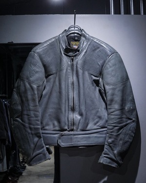 【add (C) vintage】“Vanson” Punching Leather Racing Jacket