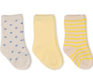 ２カラー　kongessloejd コンゲススロイド 靴下セット　靴下　3 pack rib socks　ドット　リブ　オーガニックコットン　北欧デザイン　キッズソックス　フットウウェア　日本未入荷　輸入子供服　海外子供服