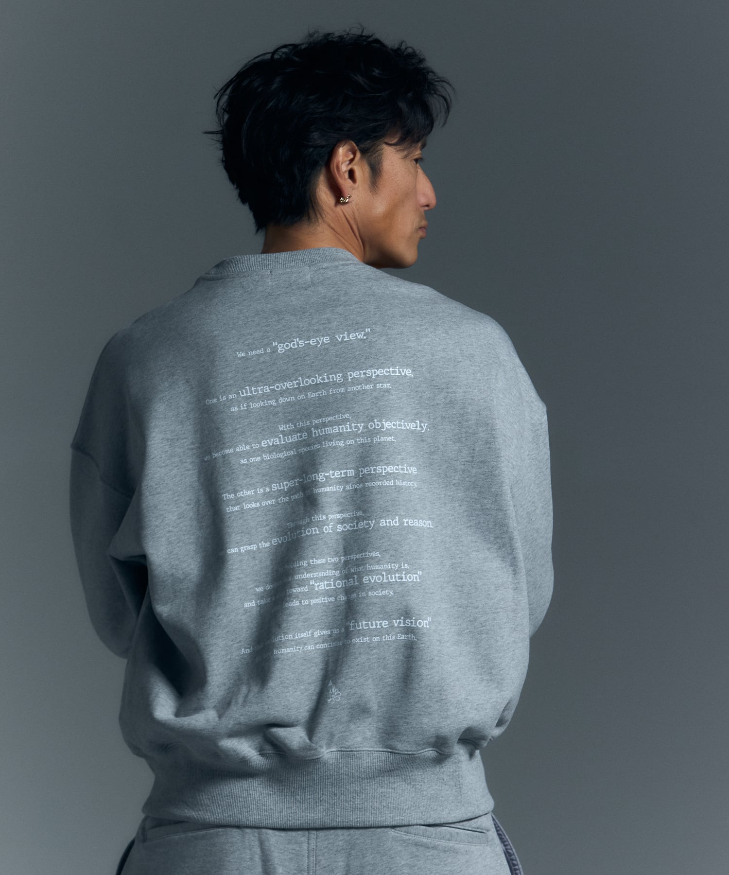 GOD'S EYE VIEW SWEAT TRAINER［HSC010］ | HAPPY SAUCE