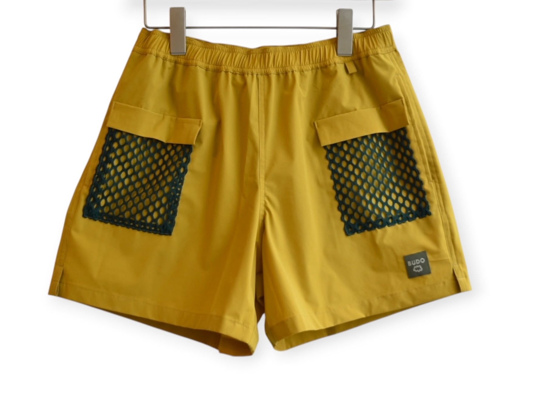 AIR GRID- MESH SHORTS> :black×navy | BUDO(ブドー)|日本のランニング