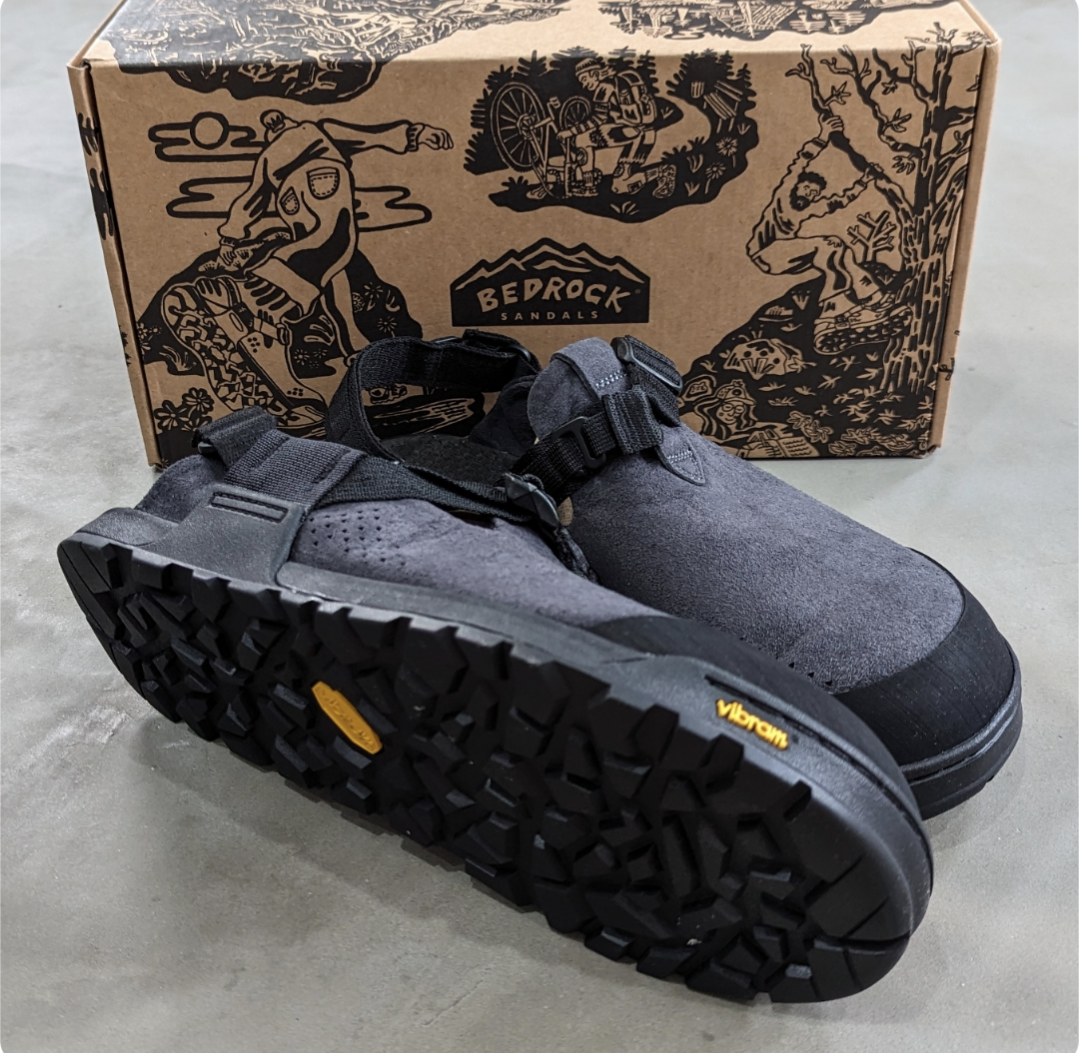 NEW!! BEDROCK SANDALS "Mountain Clog gray 28cm 小岩店