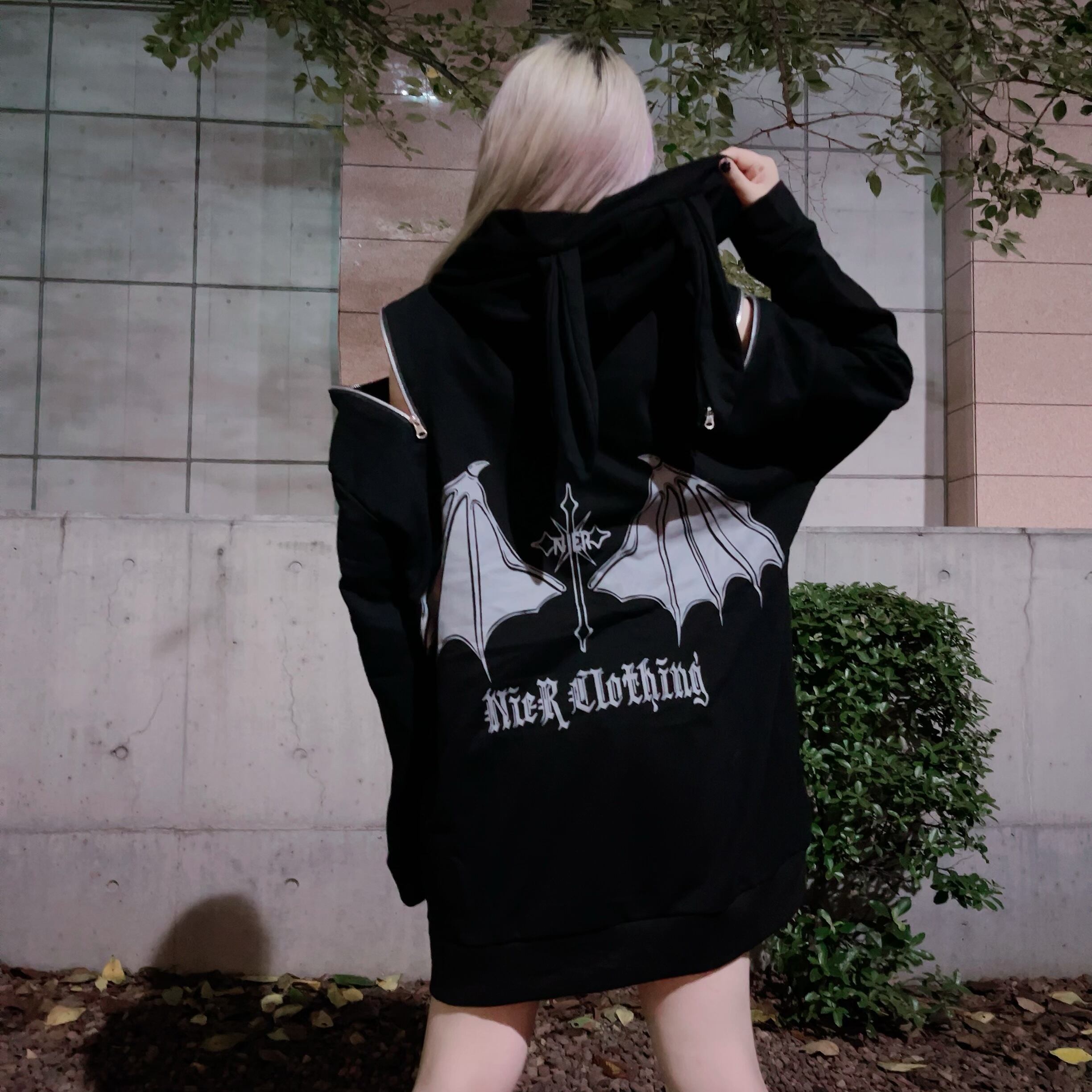 2WAY DEVIL OFF-SHOULDER【うさ耳付き】 | NIER CLOTHING powered by BASE