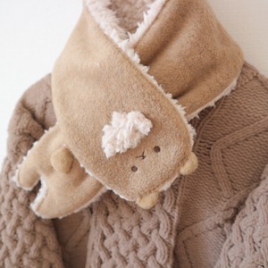 【完売】ツミキノワグマさんの おこさまマフラー