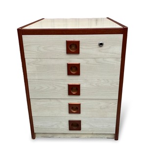 【ヴィンテージ レトロポップ ５段 小引き出し】