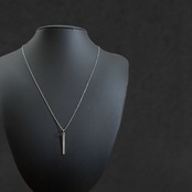 Hawaiian Rectangle Necklace〈316L〉
