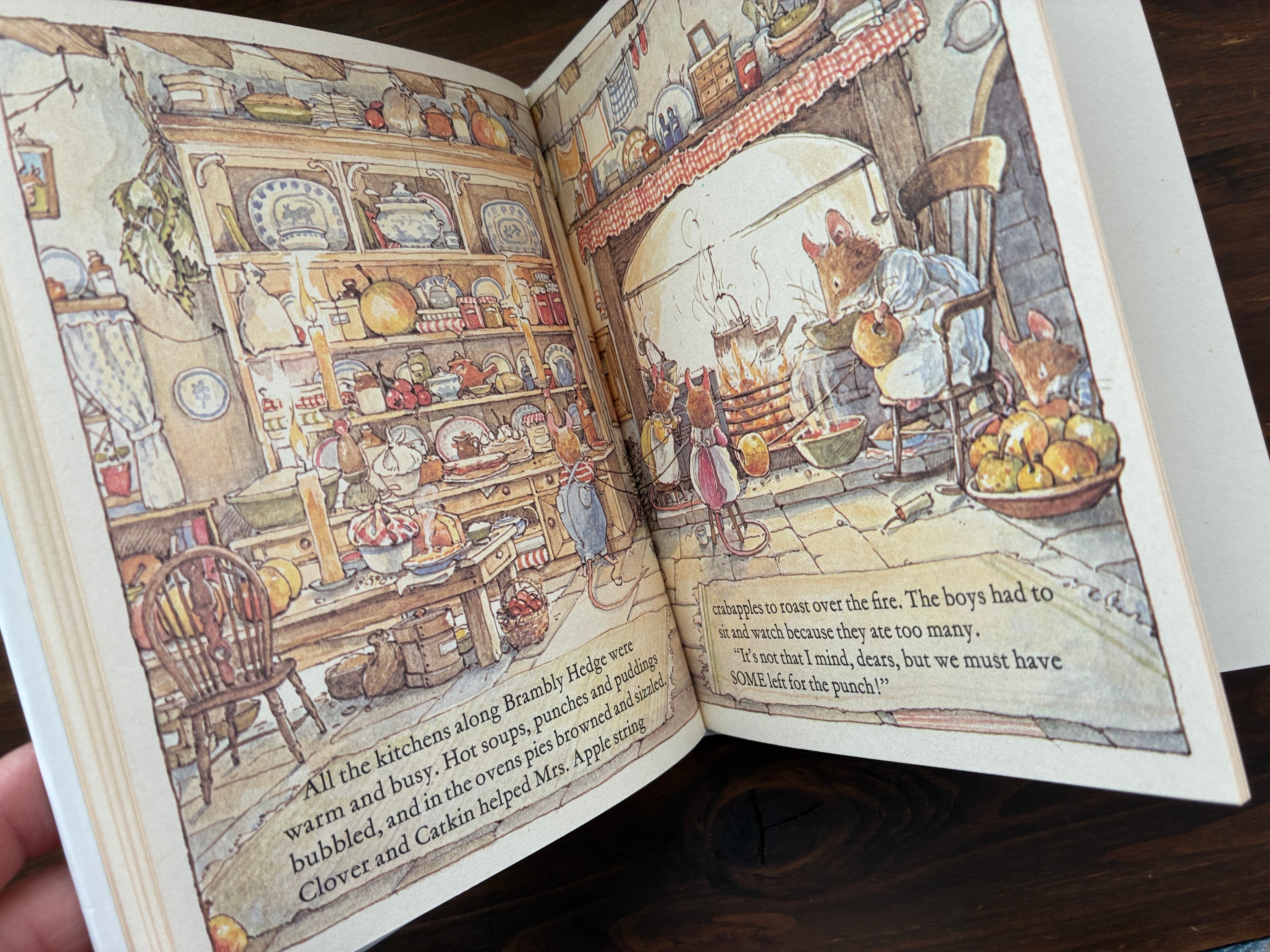 BRAMBLY 　HEDGE (のばらの村のものがたり））