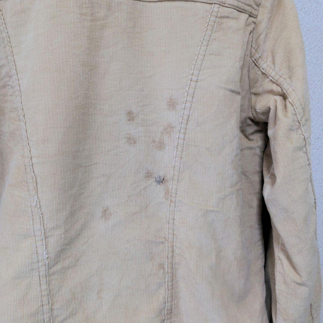 70sラングラー USA製 ランチコート コーデュロイボアジャケット M 古着